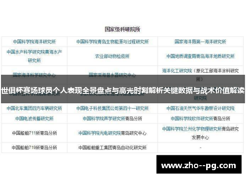 世俱杯赛场球员个人表现全景盘点与高光时刻解析关键数据与战术价值解读
